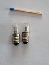 2 Stück Glimmlampen  E10