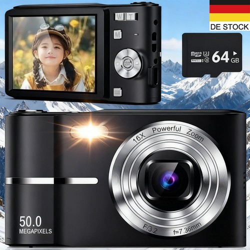 50mp digitalkamera 1080p - hd,