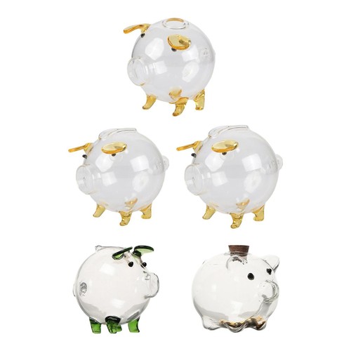 Sparschwein aus glas - sparschwein,