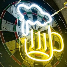 Maß Bier LED Neon Schild