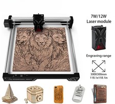 7W Tragbare Laser Graveur DIY