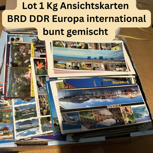 Ansichtskarte konvolut lot - lot, 1kg
