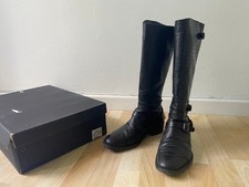 Belstaff Trialmaster Stiefel / Boots | Kroko / Croco Schwarz 40 | Neupreis: 510€