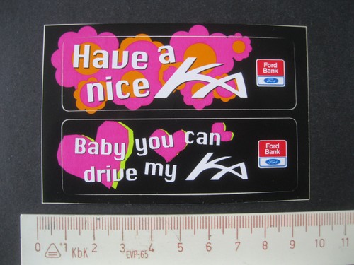 Ford bank sticker - x,