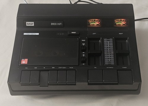 Basf 8100 hifi kassettendeck - 8100,