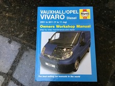 Vauxhall vivaro diesel - vauxhall,