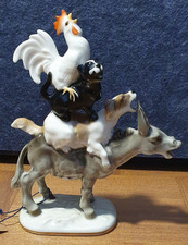 Hutschenreuther Tutter Bremer Stadtmusikanten Märchen Figur Porzellan