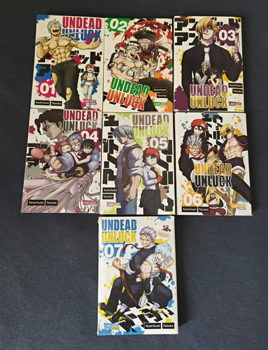 Undead unluck manga set - manga,