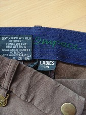 Jodhpur-Reithose mit Kniebesatz, Impact, Damen, braun