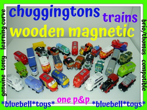 Chuggington holz magnet - holz, züge