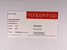 Killerpilze Konzert Ticket