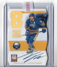 2011-12 Elite Prime Number Autographs #26 Thomas Vanek xx/80