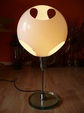 Schöne große Tischlampe H:60cm B: 29cm Stil Retro Ufo-Design Lampe Tischleuchte