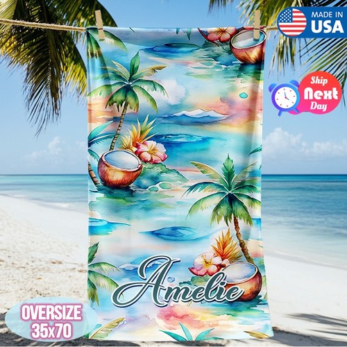 Custom name coconut palm tree - custom,