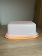 Tupperware Butterdose Butterbehälter Gelb/weiß Neu