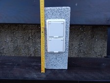 Gartensteckdose Granit