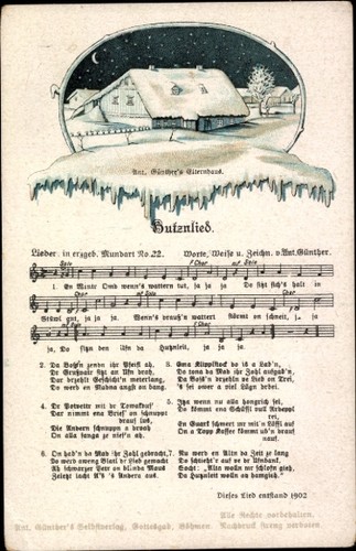 Lied günther anton - ak, günther,