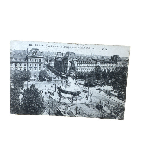 Ansichtskarte postkarte paris - postkarte,