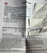 TGV Fahrkarten 1. Klasse nach