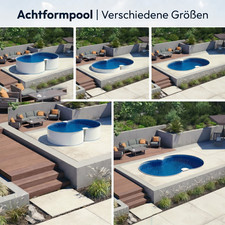 Achtformbecken Pool Auswahl