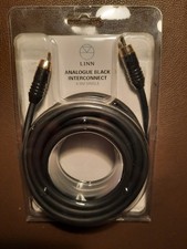 Linn Black Interconnect 4,5m High End Subwoofer  Chinch Kabel