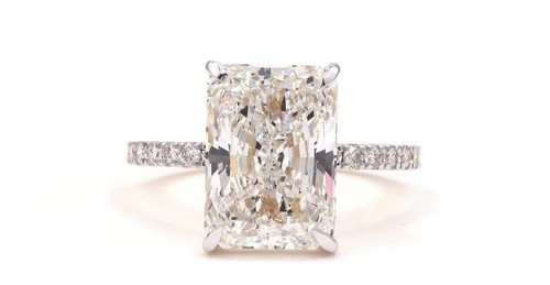 Diamantring ct radiant - diamantring, 5,39
