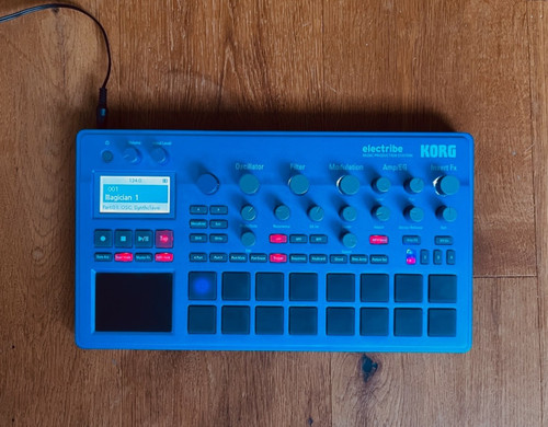 Korg electribe - korg, (blue)
