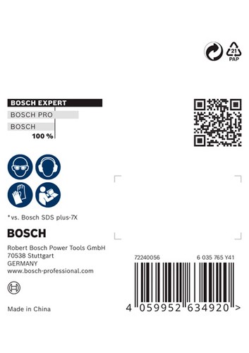 Bosch expert sds - bosch, plus