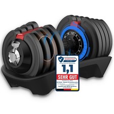 DH FitLife 1,5 bis 18 kg verstellbare Hanteln, Variable Gewichte 12 in 1