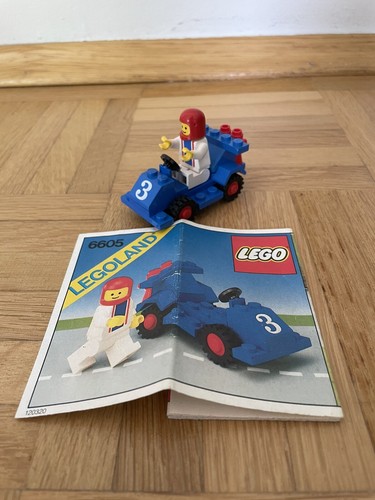Lego 6605 town road - road, racer