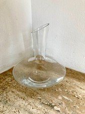 Dekanter Karaffe, Eisch, Glas, Dekantierkaraffe, 1,5 Liter, signiert, cm 25
