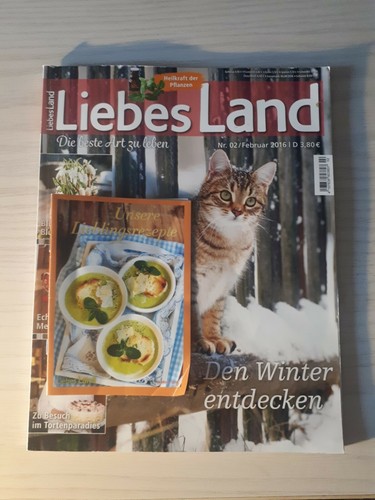 Zeitschrift liebes land - liebes,