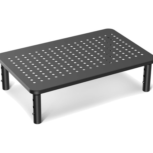 Monitorständer schwarz
