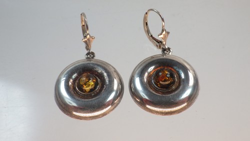 Schöne bernstein ohrstecker - schöne,