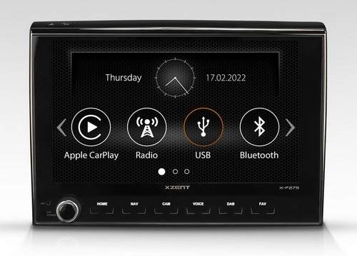 Xzent f275 auto radio apple - x-f275,