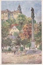 Jauernig schloß - ak, jauernig,