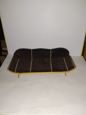  Altes Cocktail Sofa um 1950-60-Wohnzimmer-Kaufladen-Puppenhaus-Puppenstube