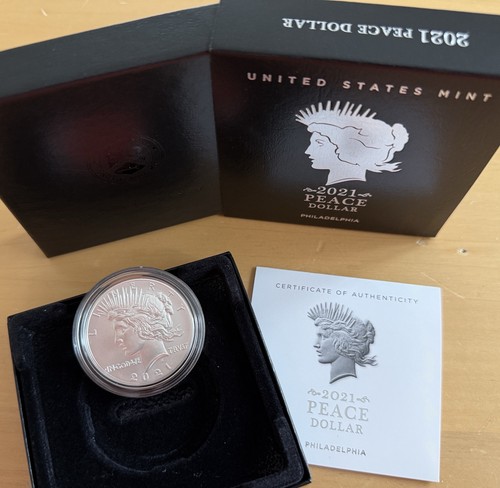 Usa united states mint peace - usa:,