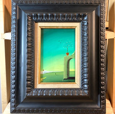 Altes kleines Ölgemälde