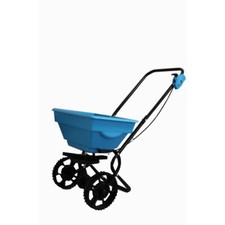 Streuwagen 15L für Rasensamen % Dünger Handstreuwagen Streuer Streugerät Saatgut