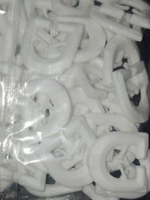 200 St. T-Gleiter für T-Schiene Wohnwagen etc. weiß 