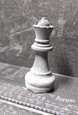 Schachfigur aus Beton -