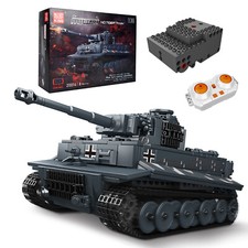 Mould King 20014 Technik Tiger Tank Panzer Klemmbausteine Spielzeug Bausatz MOC