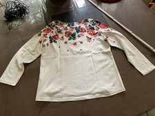 Joules Pullover Harbour Print  Gr.44 UK 16 neuwertig Rundhals