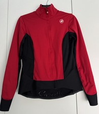 CASTELLI ALPHA Women Jacke Winter Wind Regen Schutz 4515558 Größe M Farbe Rot