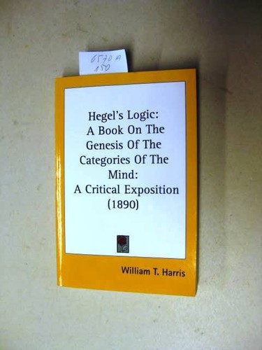 Hegel logic book on - logic:, the