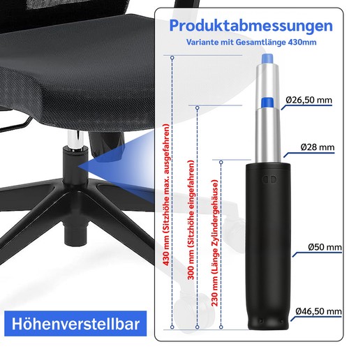 Top gasdruckdämpfer - top,