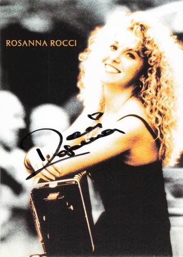 Rosanna rocci autogramm - rocci,