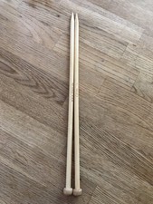 Filati Stricknadeln Holz 8 mm, NEUWERTIG