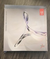 Adobe Acrobat X 10 Standard